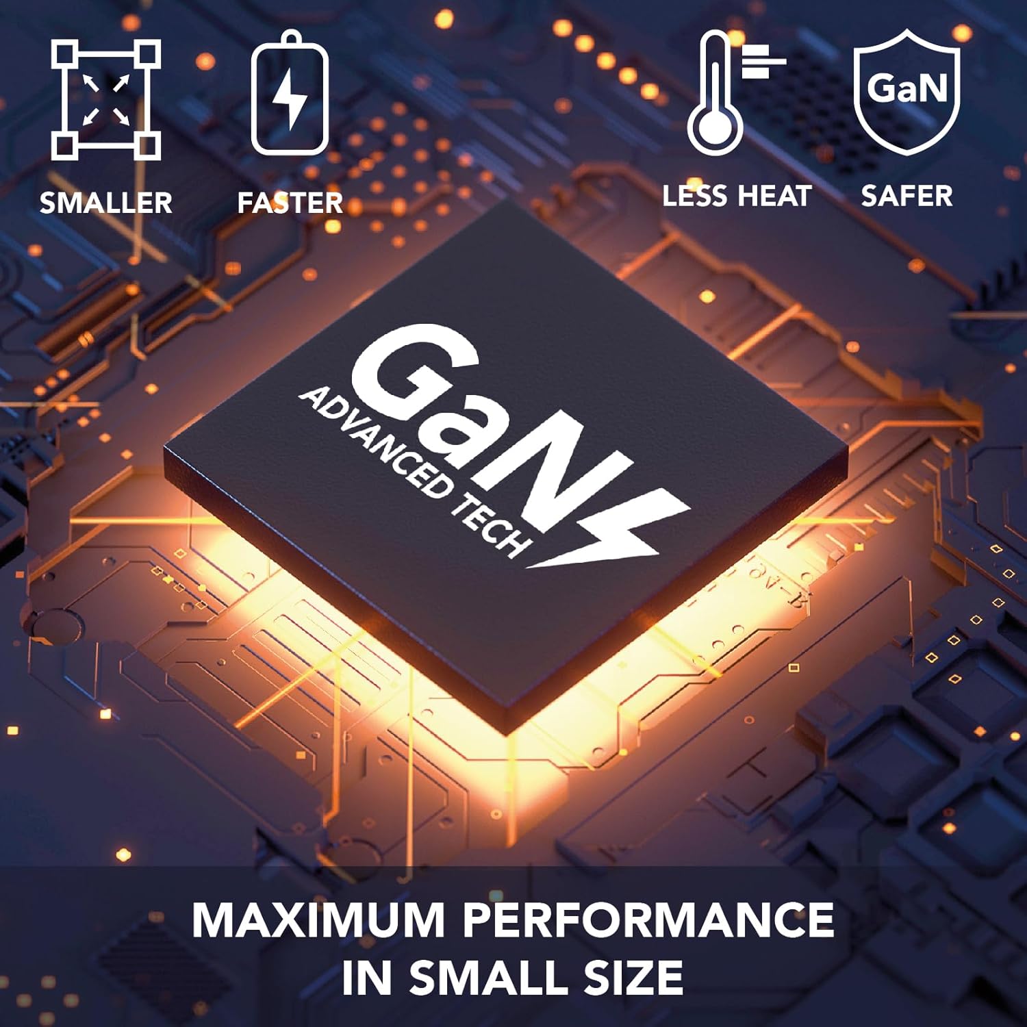 Cellularline MULTIPOWER MAGNUS 100W - Caricabatterie GaN 4 porte - immagine 2