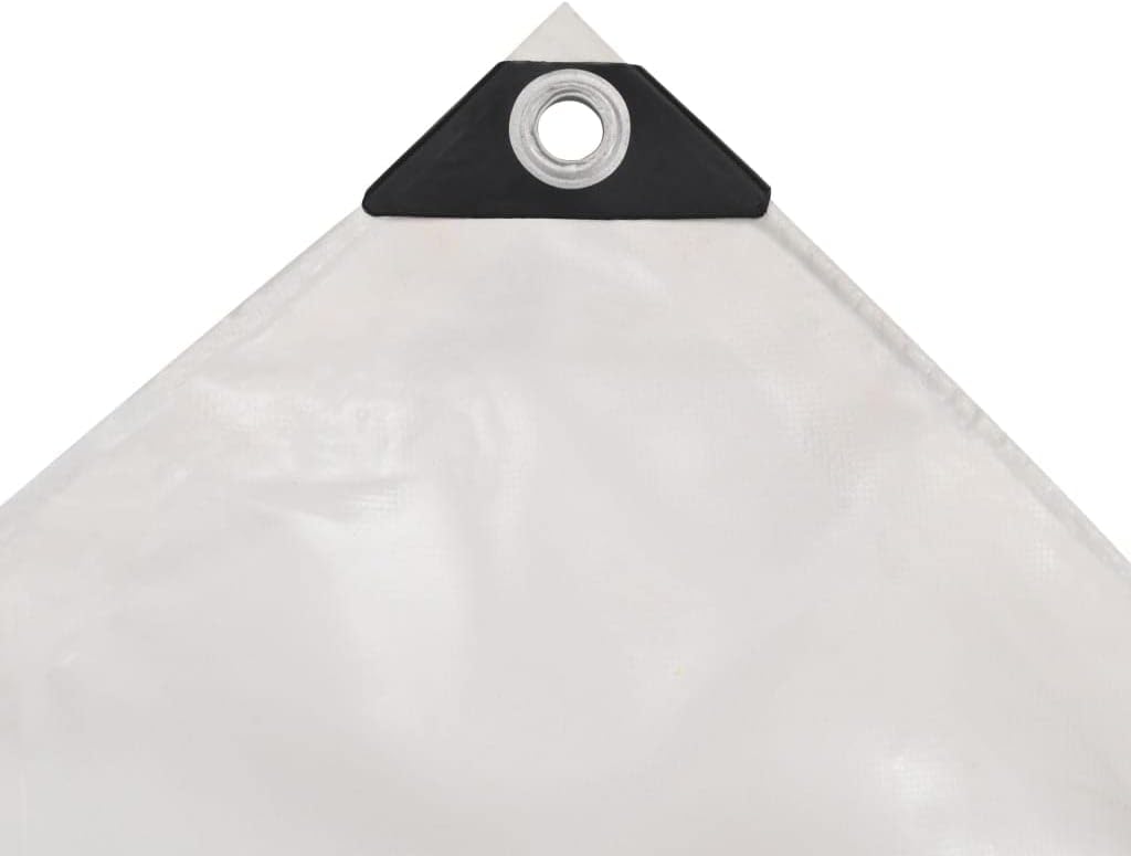 Vidaxl Telone 650 g/m² Anti UV 3,5x5 m, Bianco - immagine 3
