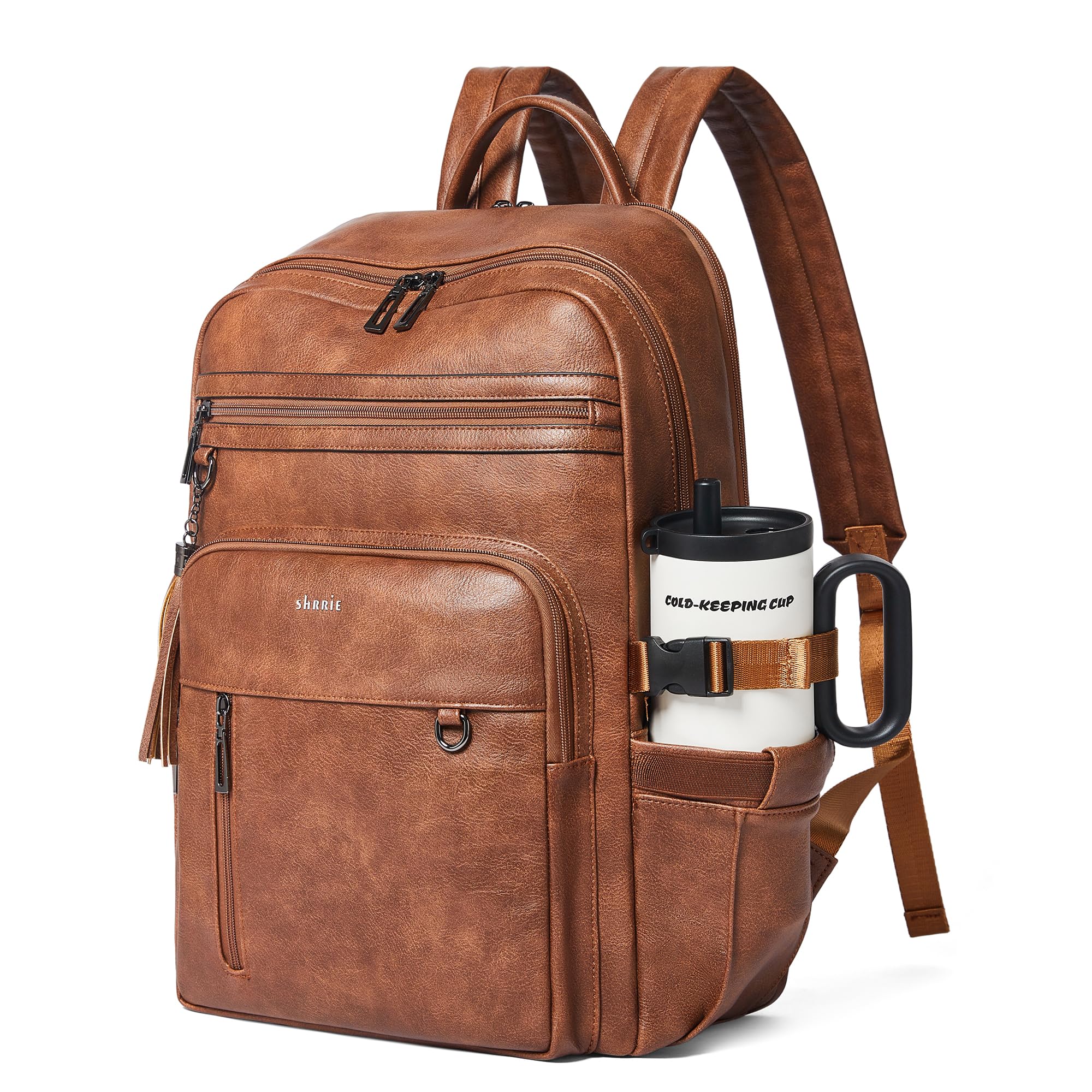 Shrrie Zaino Donna in Ecopelle per Laptop 17 Pollici