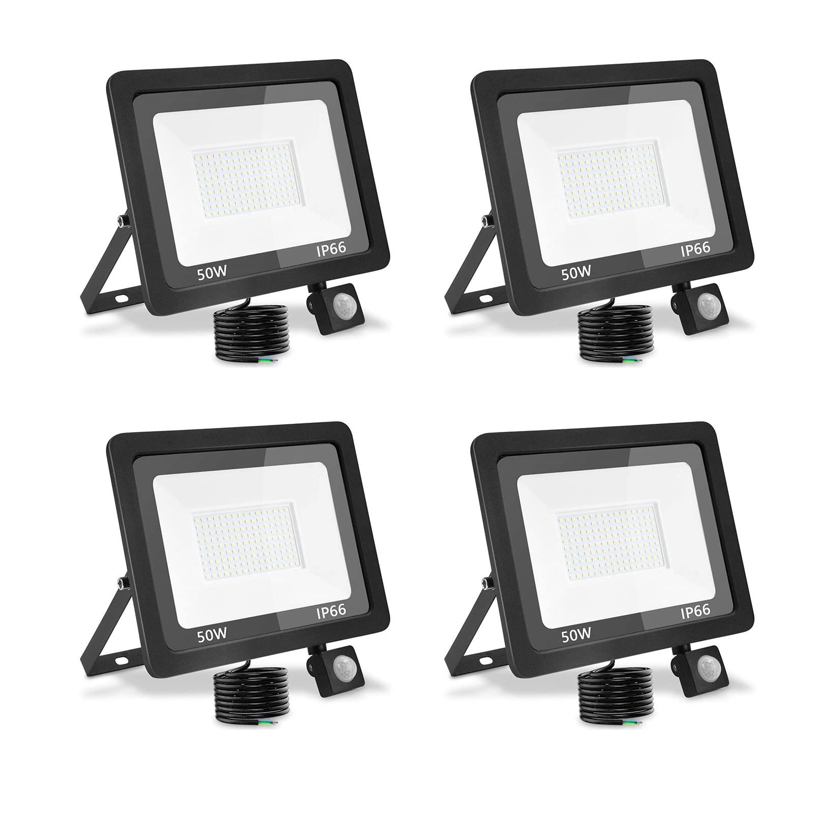 Treoir Faretto LED da Esterno 50W 5000LM con Sensore