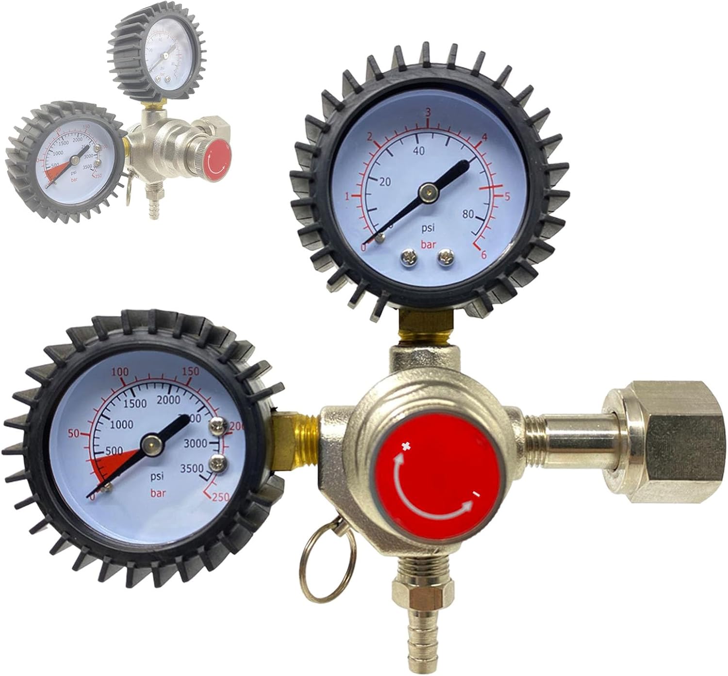 Riduttore di Pressione CO2 per Erogazione Birra - immagine 1