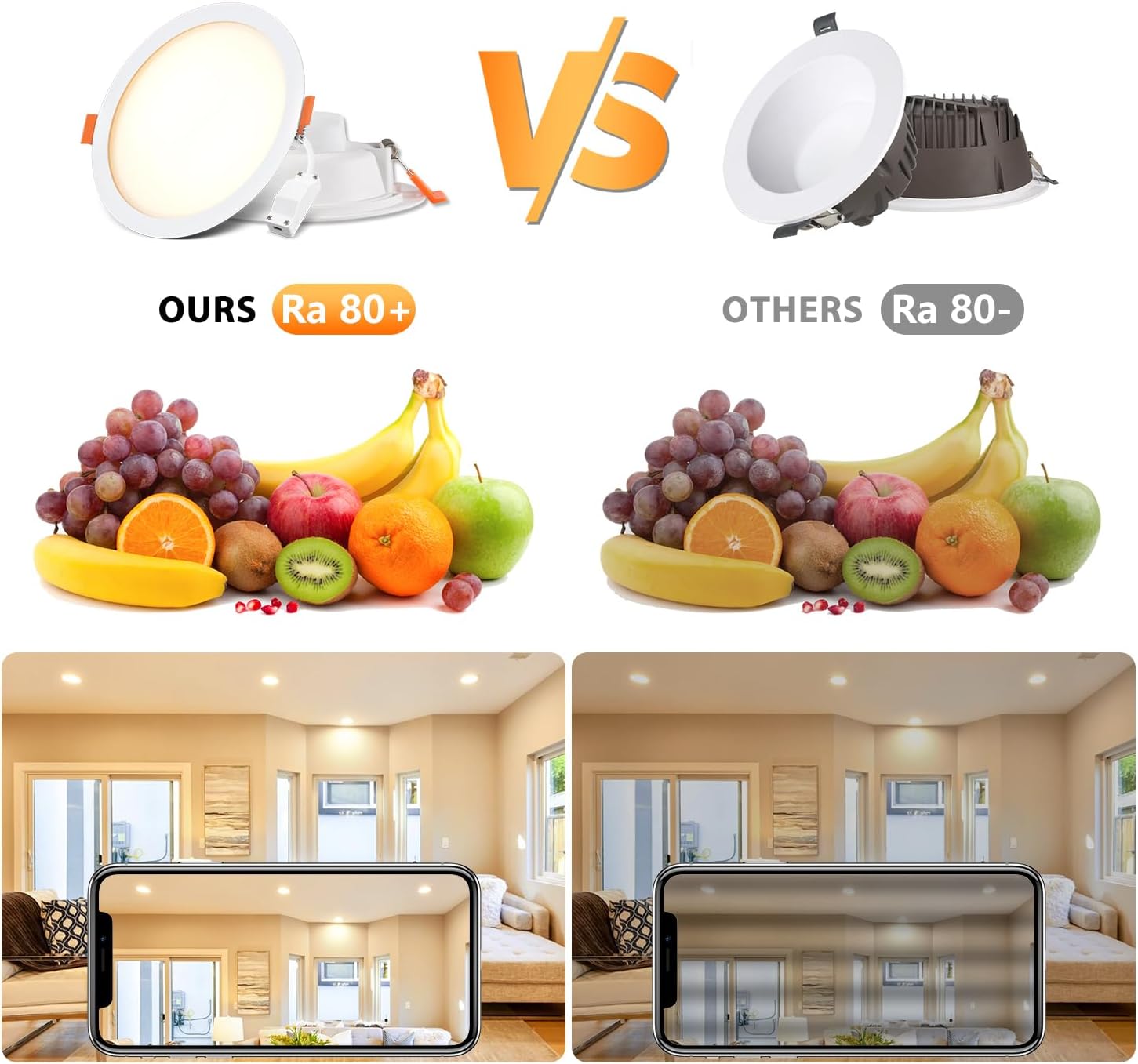 Lvwit Faretti LED da Incasso 16W, Set di 4 - immagine 7