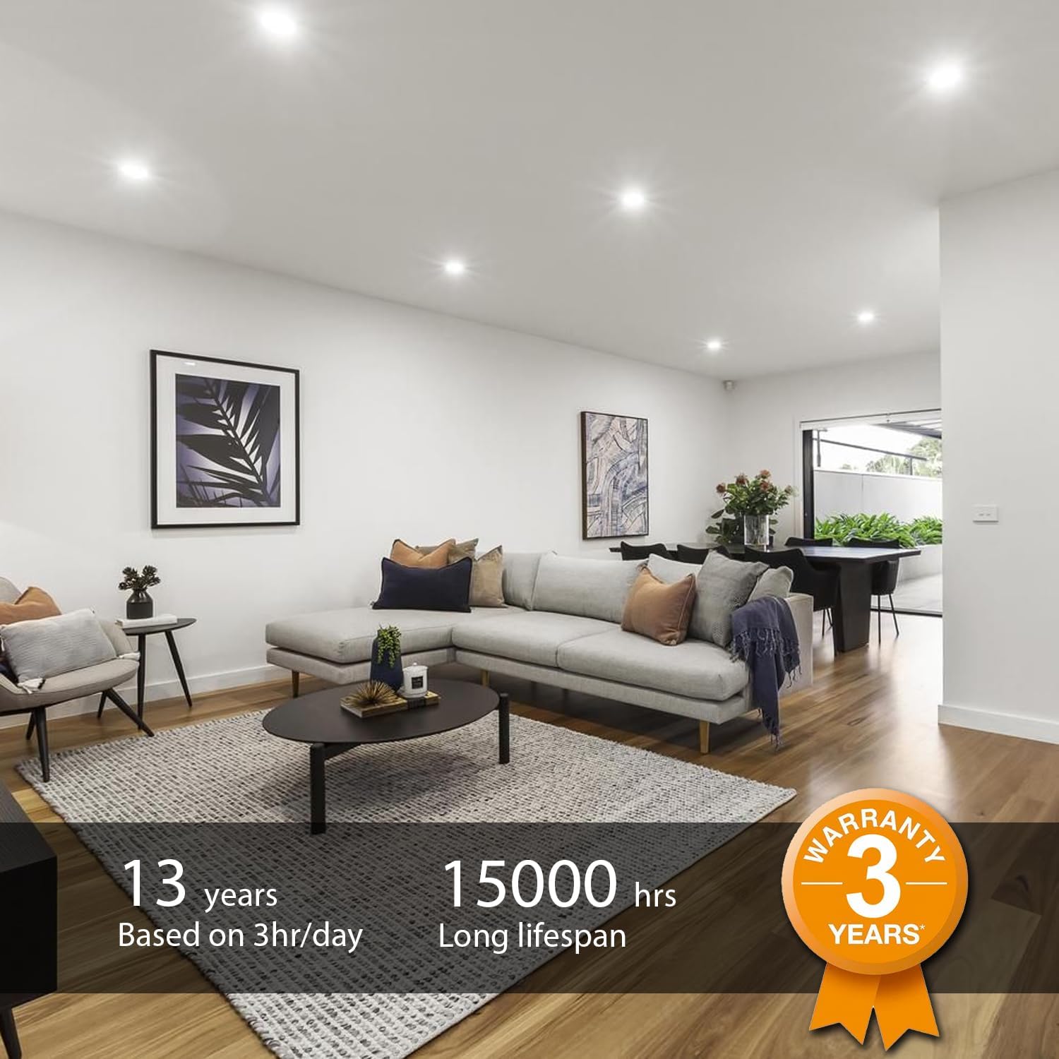 Lvwit Faretti LED da Incasso 16W, Set di 4 - immagine 8