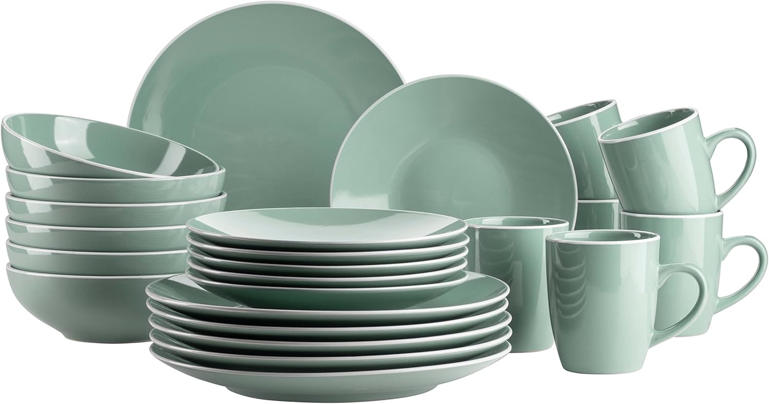 Mäser Elissa 931845 - Set Stoviglie 24 Pezzi per 6 Persone - immagine 1