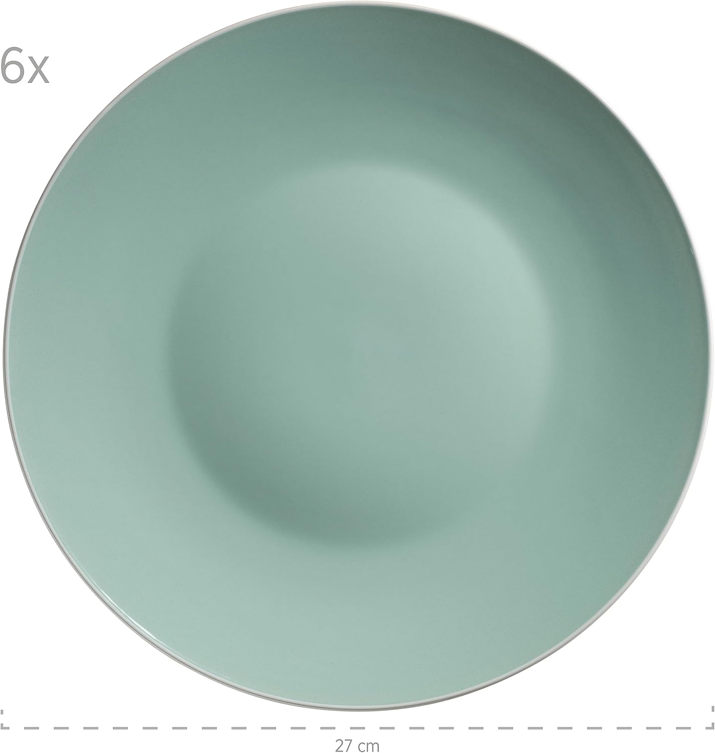 Mäser Elissa 931845 - Set Stoviglie 24 Pezzi per 6 Persone - immagine 3