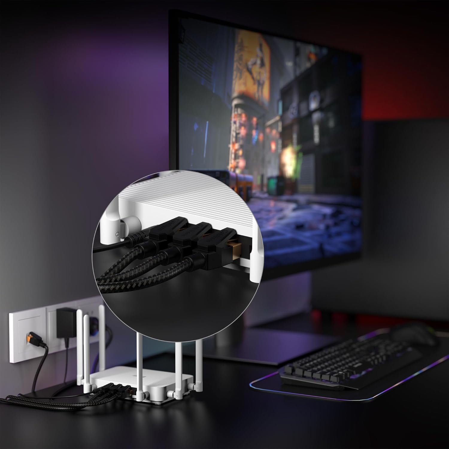 Cavo Ethernet Cat 8 SFTP 40 Gbps, 1 Metro - 12 Pezzi - immagine 5