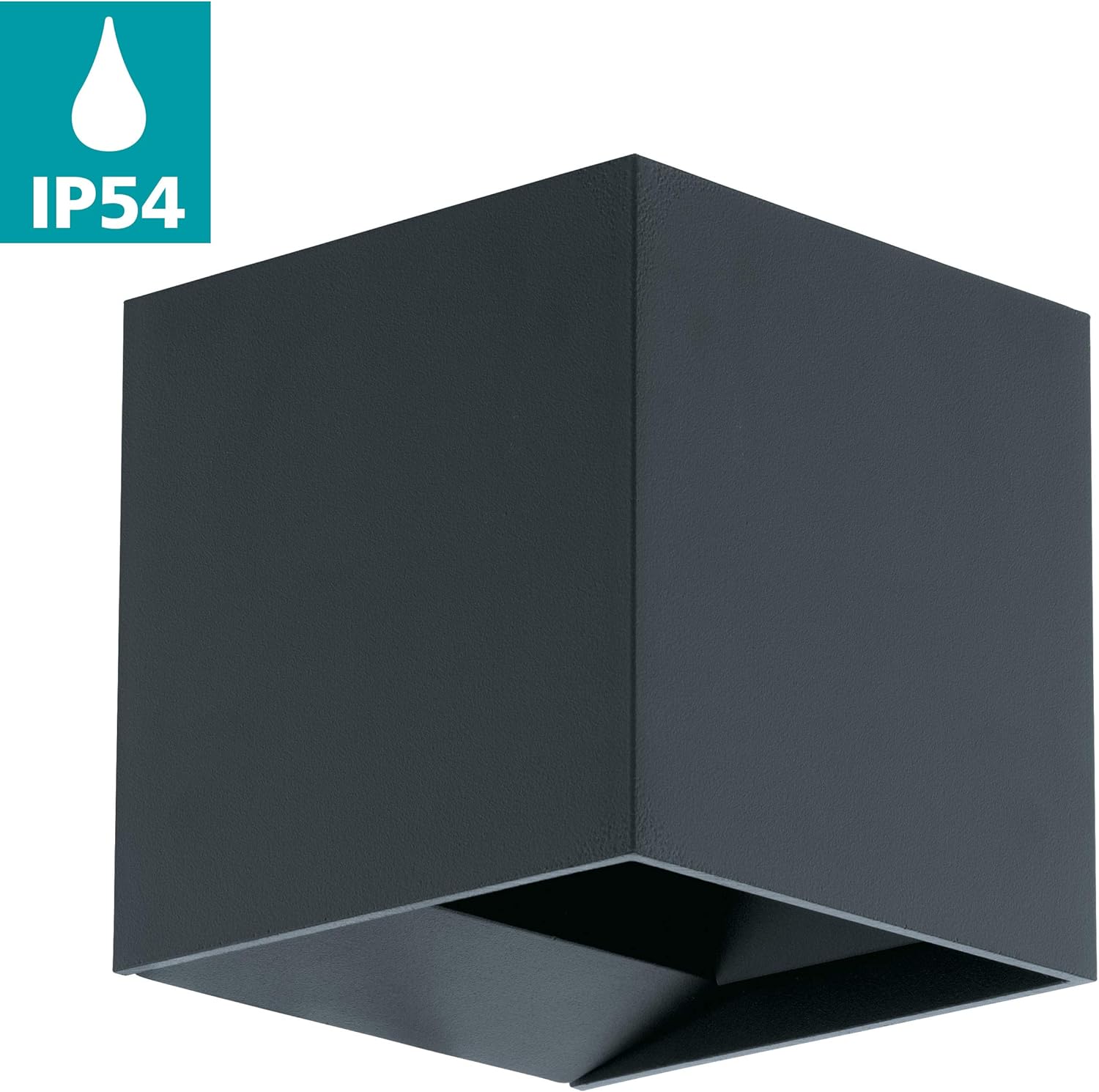 Eglo Lampada da Parete da Esterni a LED Calpino, Antracite - immagine 2