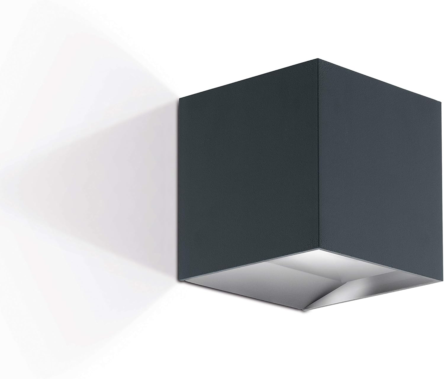 Eglo Lampada da Parete da Esterni a LED Calpino, Antracite - immagine 6