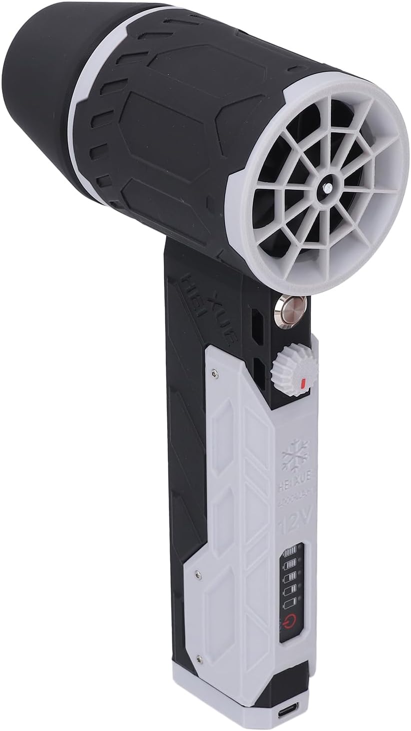 Soffiatore Jet Dry Ricaricabile 64mm 8000mAh, Grigio