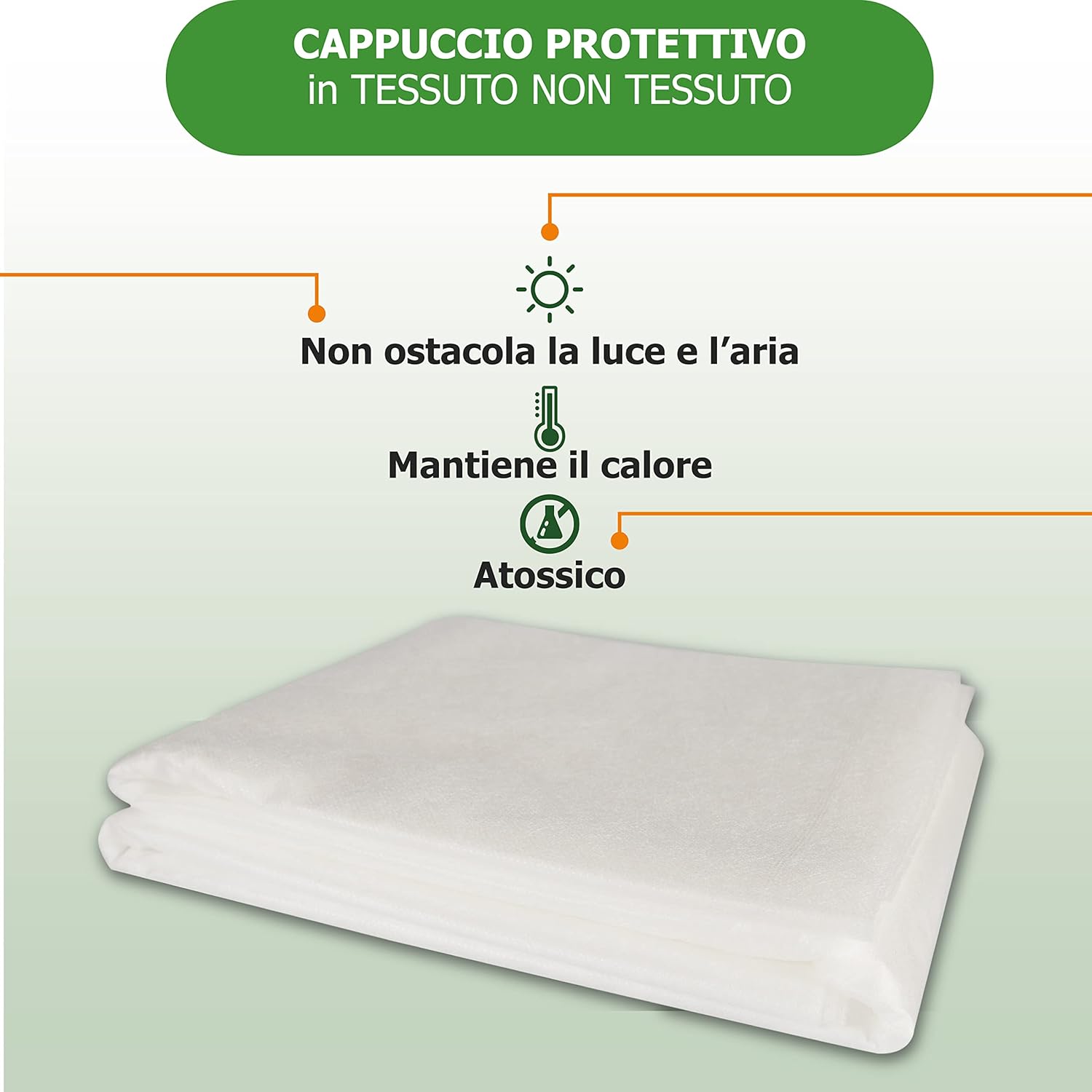 GebEarth® Tessuto Non Tessuto per Piante Antigelo - immagine 5