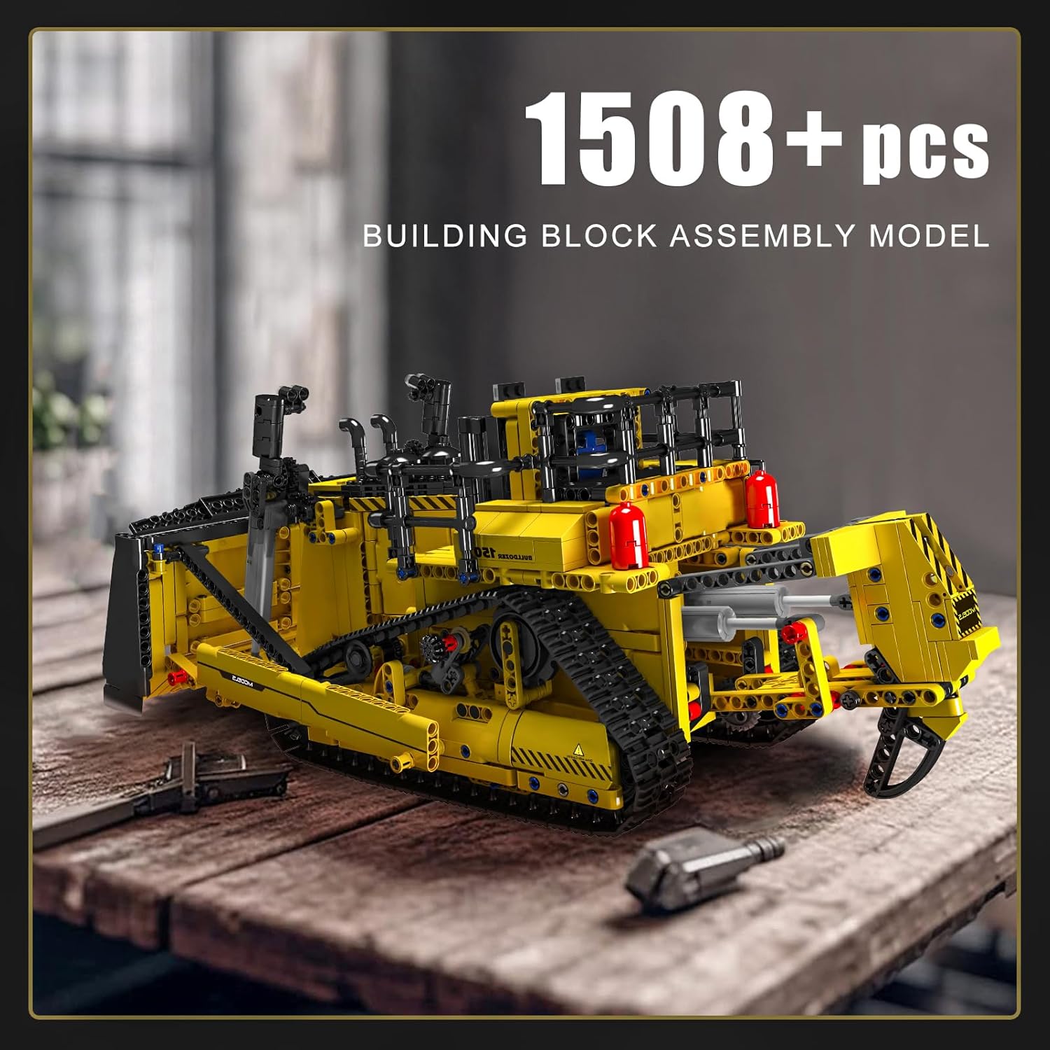 Mould King 15071 - Bulldozer Building Blocks con Motori - immagine 4
