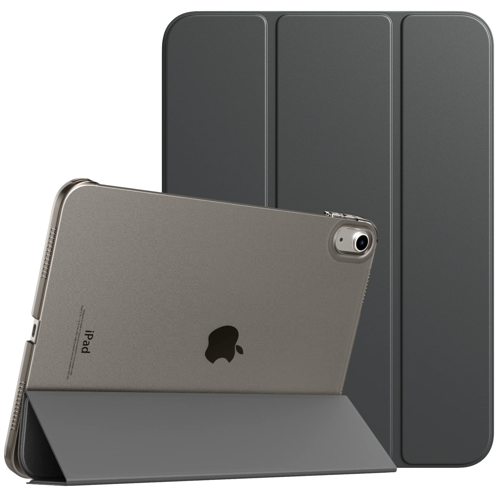 Timovo Cover per iPad 11" Gen 2025/10.9" 2022, Grigio