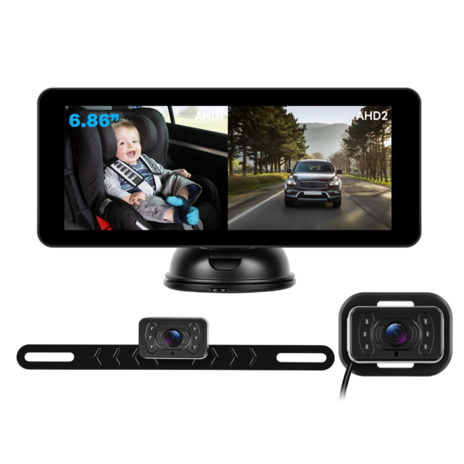 Telecamera per Bambini con Schermo IPS 6,86"