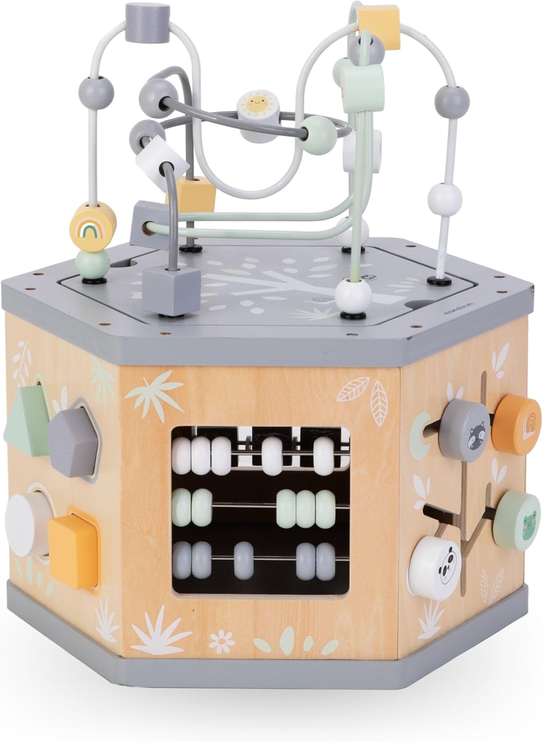 mamabrum Cubo Didattico 7 in 1 in Legno - immagine 3