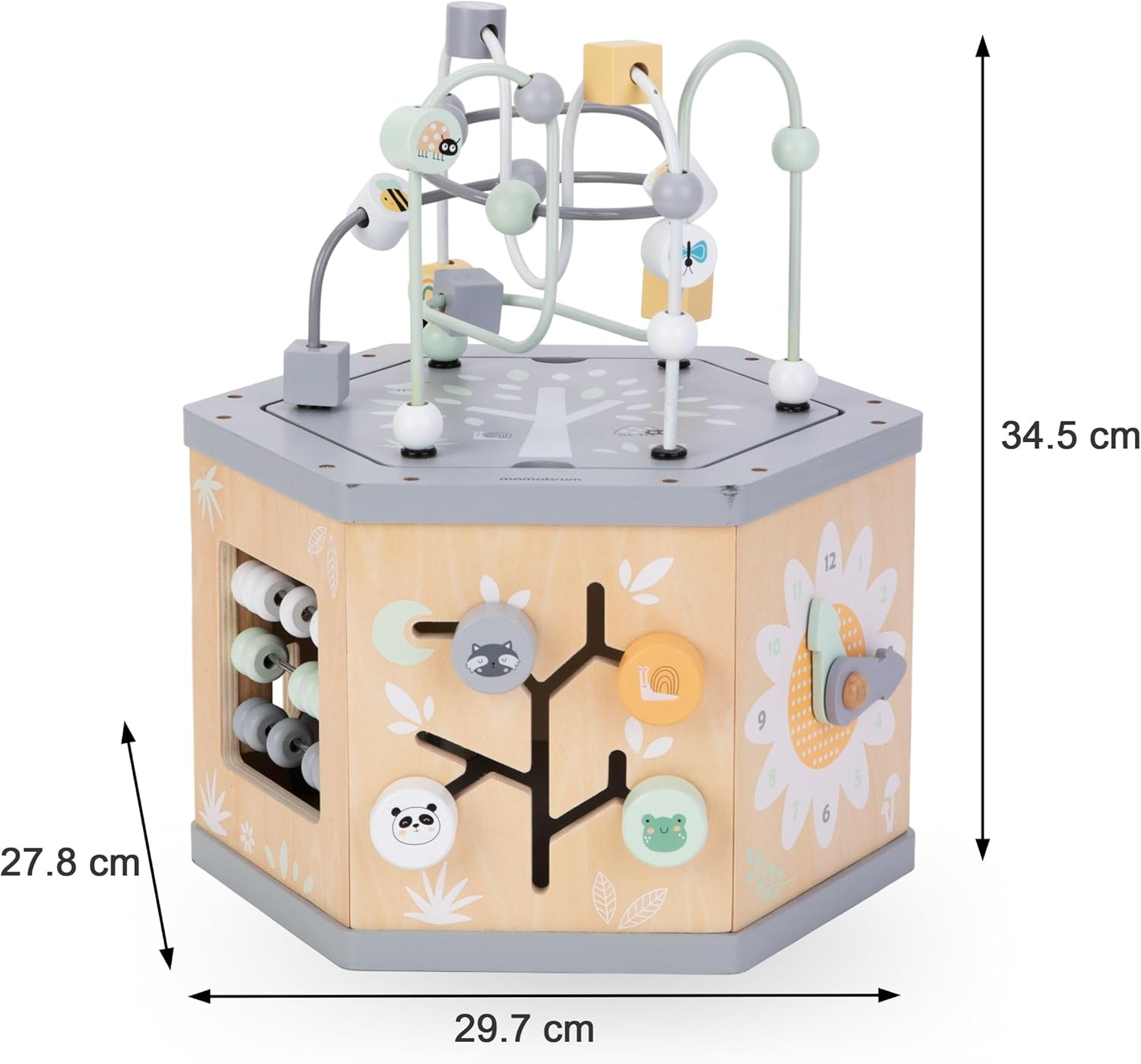 mamabrum Cubo Didattico 7 in 1 in Legno - immagine 5