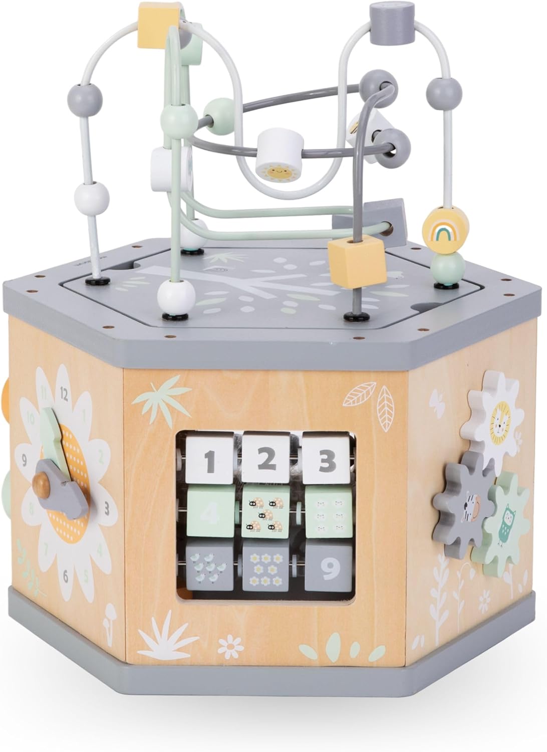 mamabrum Cubo Didattico 7 in 1 in Legno - immagine 6