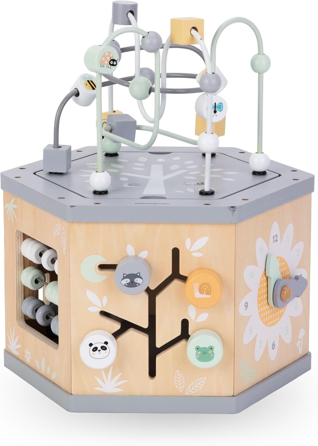 mamabrum Cubo Didattico 7 in 1 in Legno - immagine 7