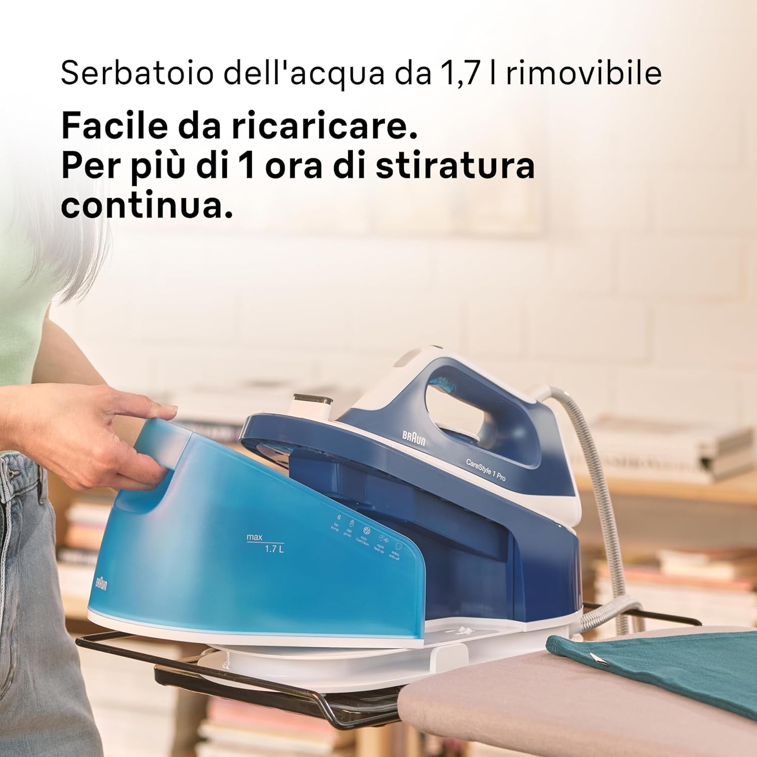 Braun Carestyle1 PRO IS1512BL - Ferro Generatore Vapore - immagine 7