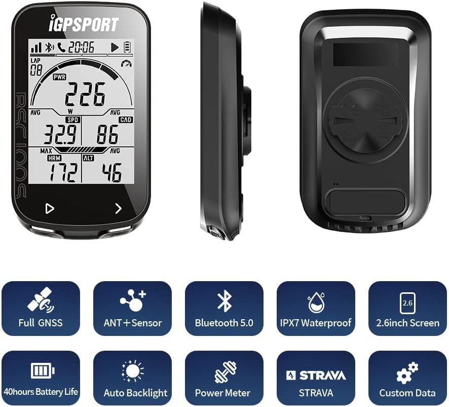 Igpsport BSC100S GPS Ciclocomputer Wireless - immagine 2