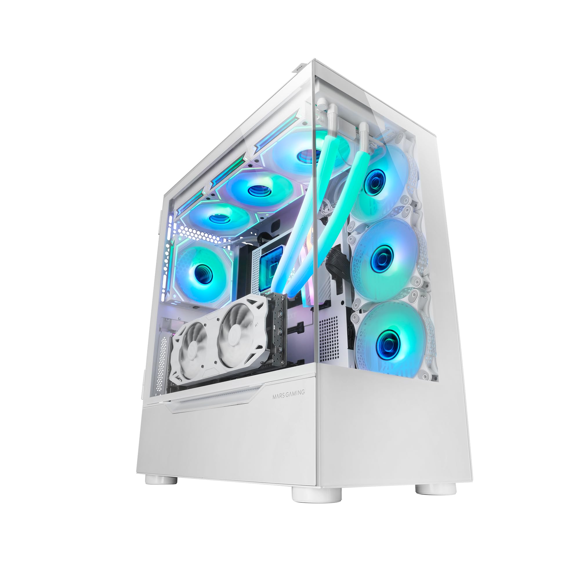 Mars Gaming MC-ULT - Case Gaming Custom XXL E-ATX Bianco