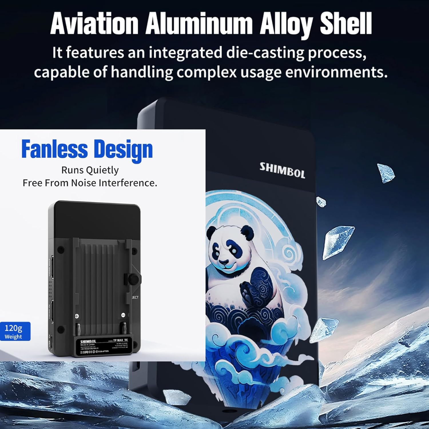 Shimbol TP MAX - Sistema Trasmettitore Video Wireless - immagine 4