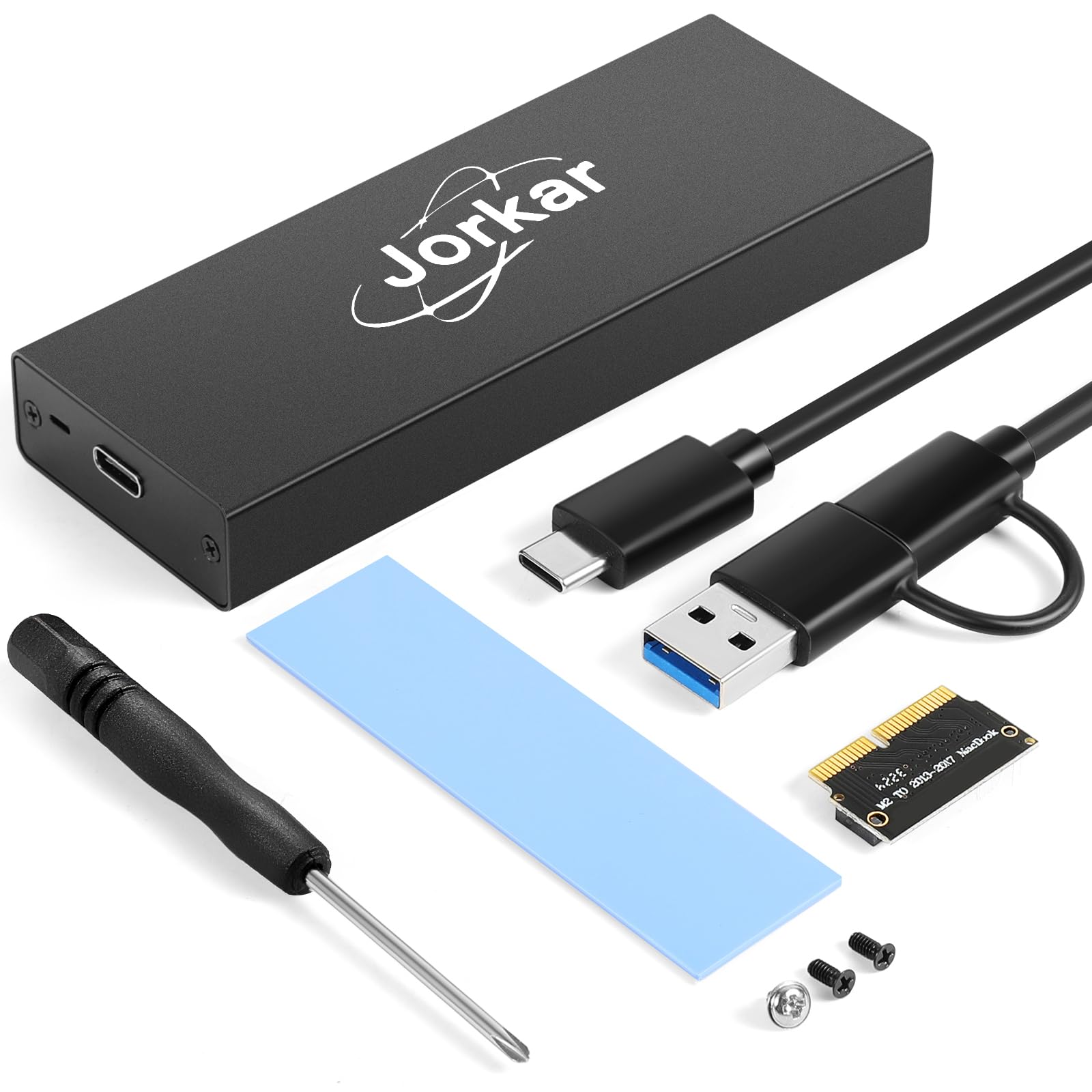 Jorkar Box Esterno SSD per MacBook Air/Pro 2013-2017