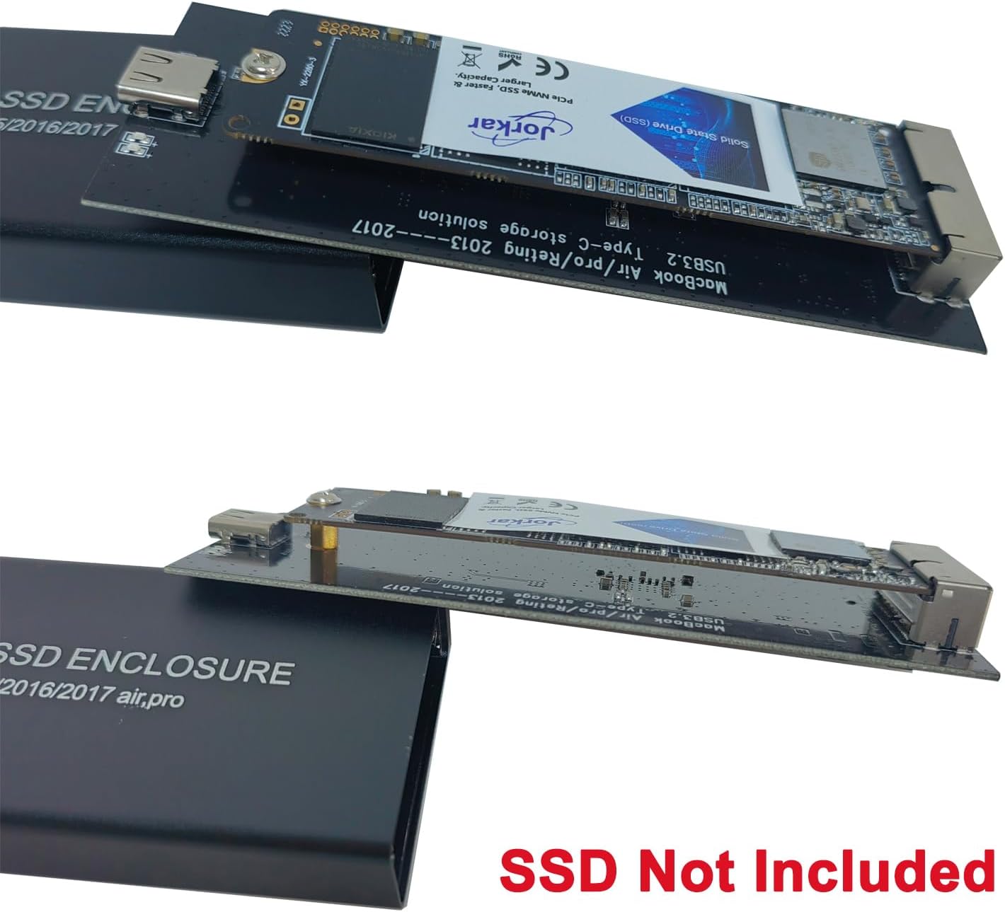 Jorkar Box Esterno SSD per MacBook Air/Pro 2013-2017 - immagine 10