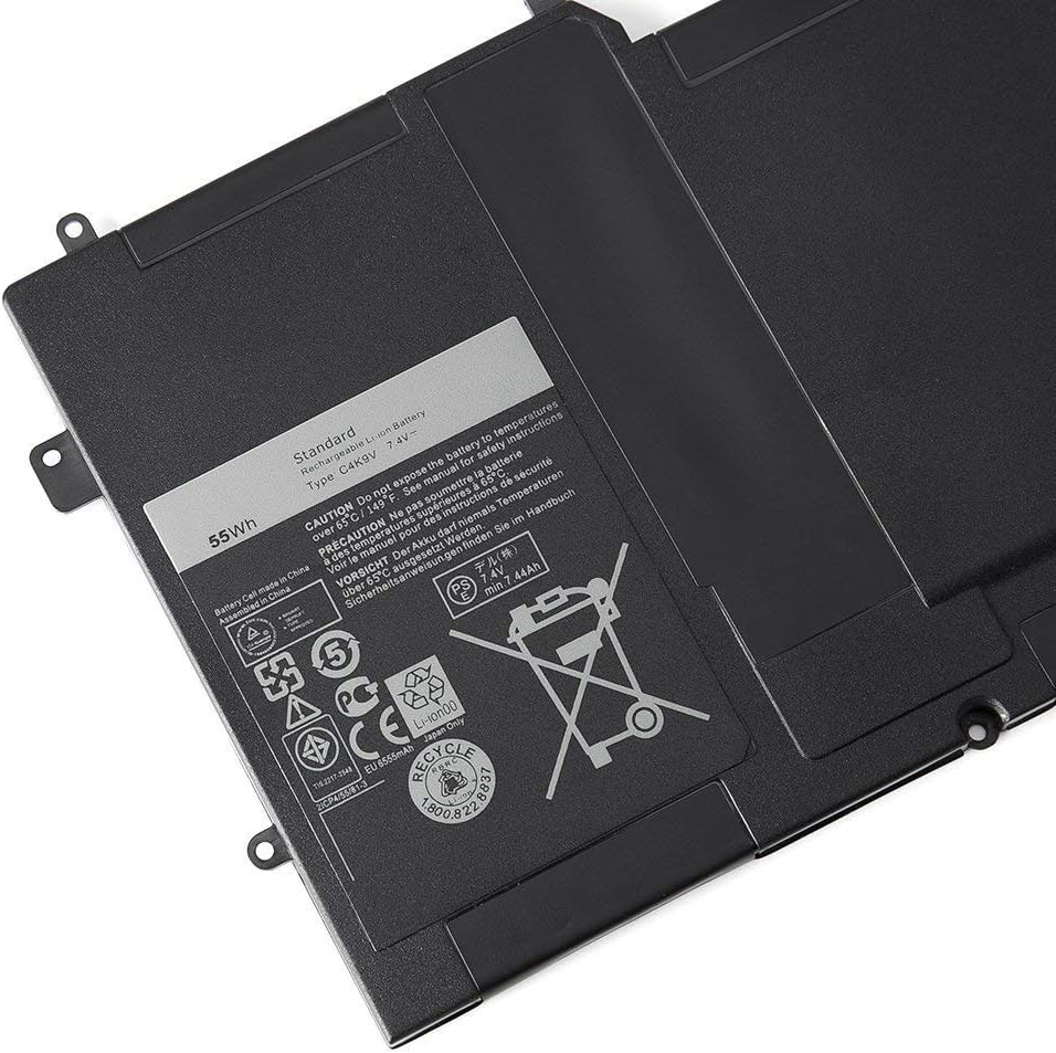 Batteria di Ricambio C4K9V 7.4V 55Wh per Dell XPS - immagine 2