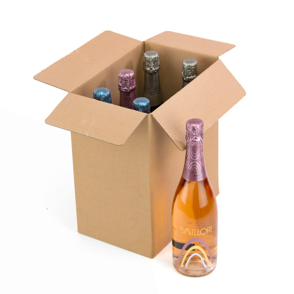Only Boxes - 10 Scatole Cartone per 6 Bottiglie - immagine 4