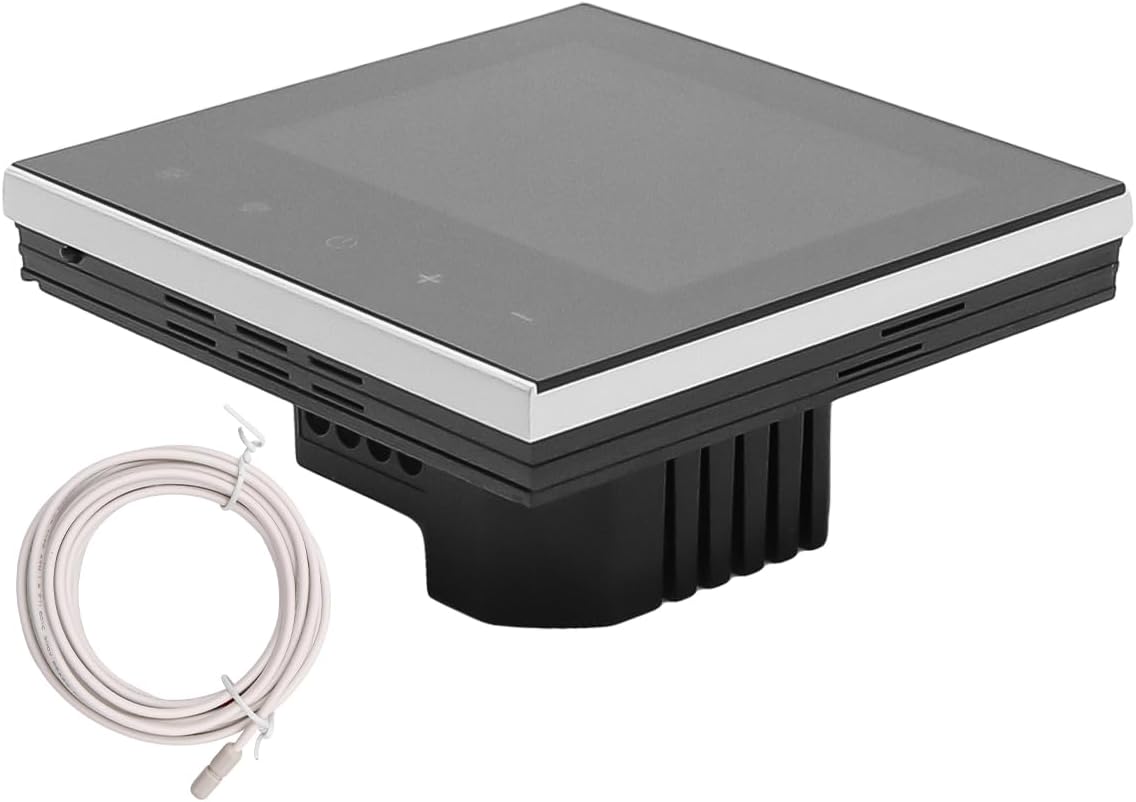 Scaldabicchieri USB da Scrivania con Interruttore Smart Touch, Sottobicchiere Intelligente a Temperatura Costante, 10,3 cm, Argento