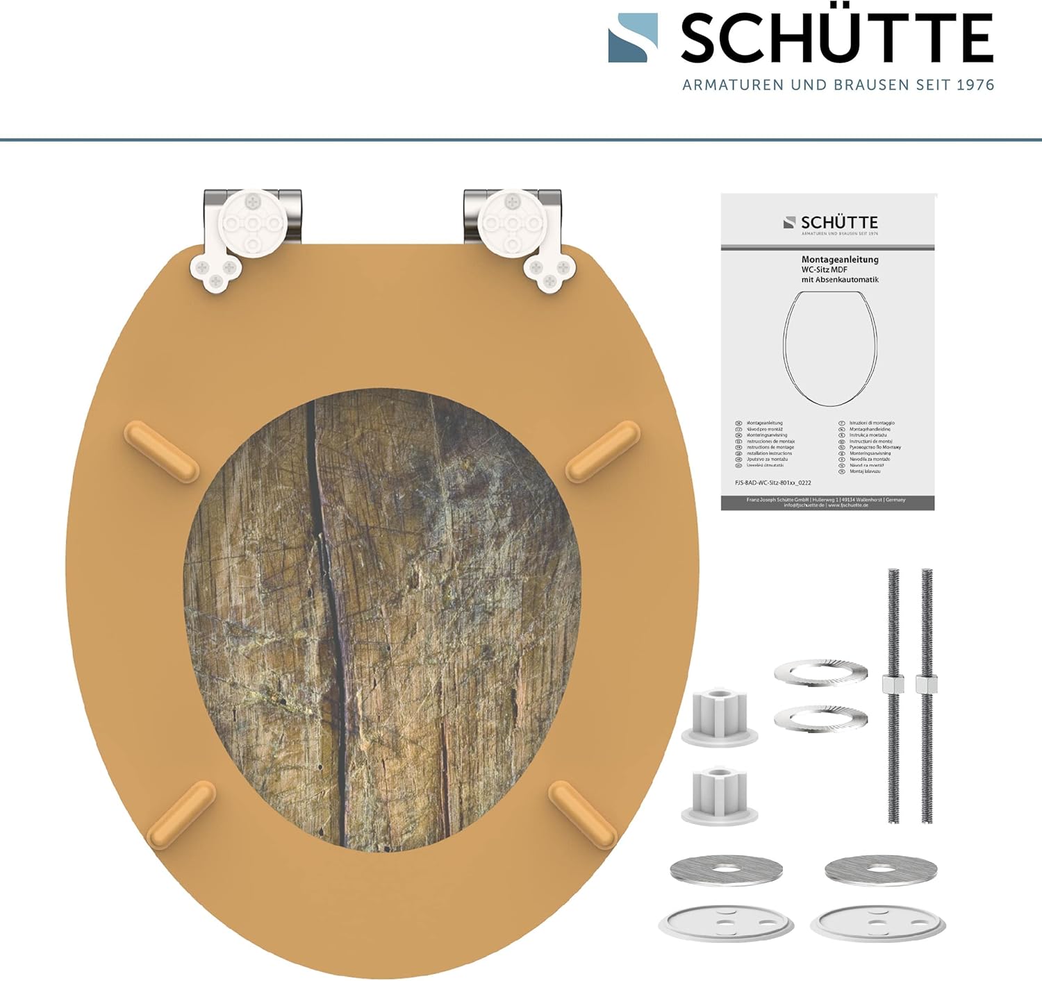 Schütte 80124 Sedile Copriwater Solid Wood - immagine 7