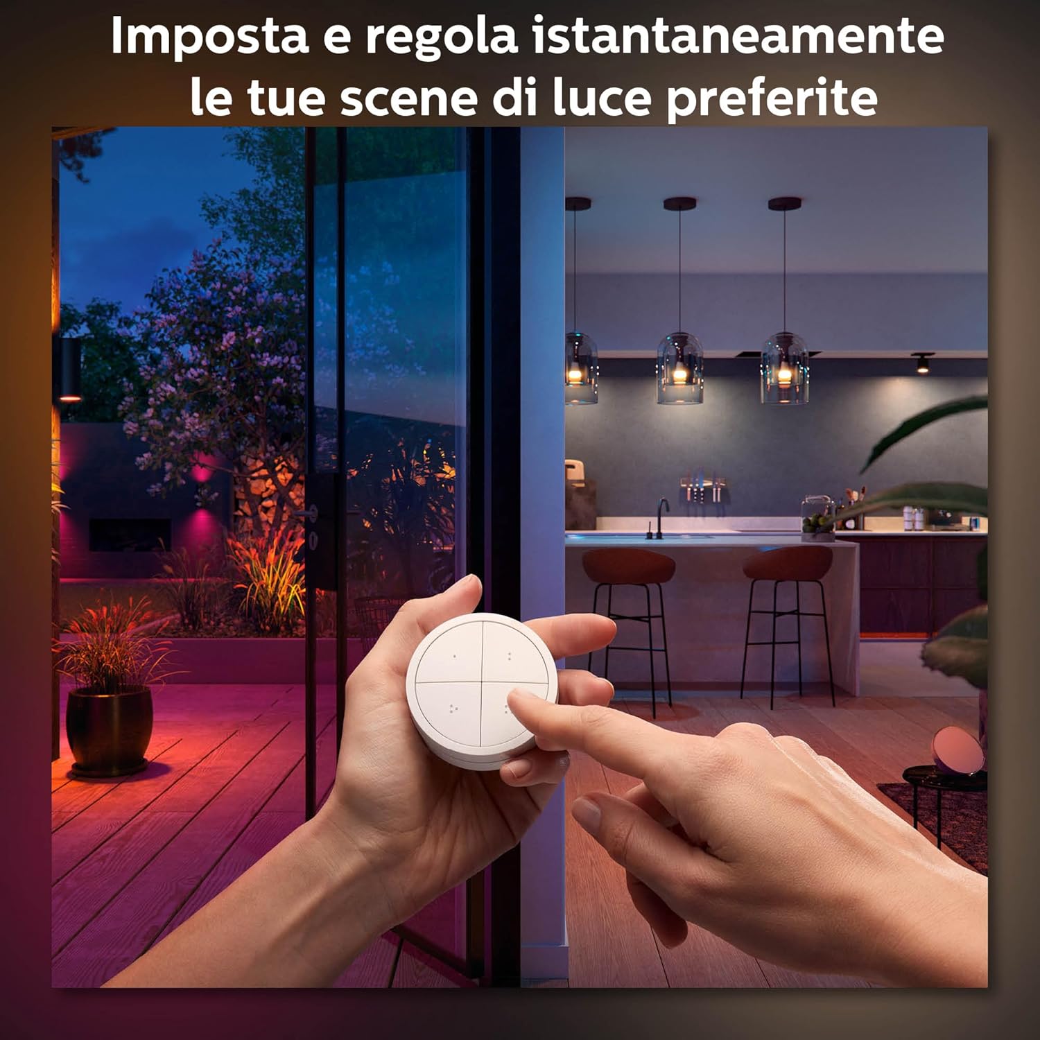 Télécommande Philips Hue Tap Dial Switch Blanc - immagine 3