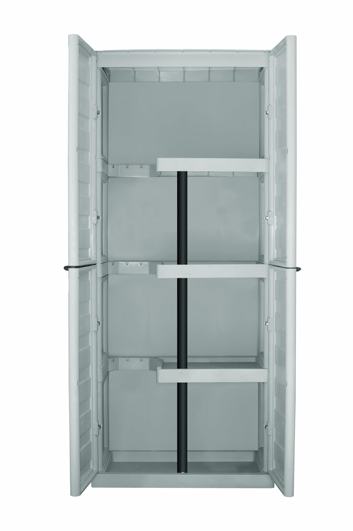 Art Plast S70/PS Armadio in Plastica, Alto con Portascope , Tortora