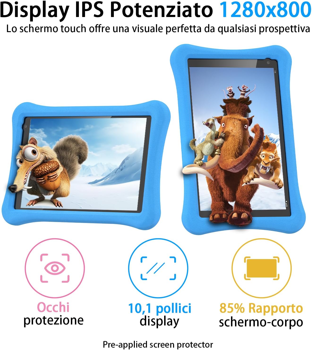 Awow Tablet Android 15 per Bambini 10 Pollici - immagine 6