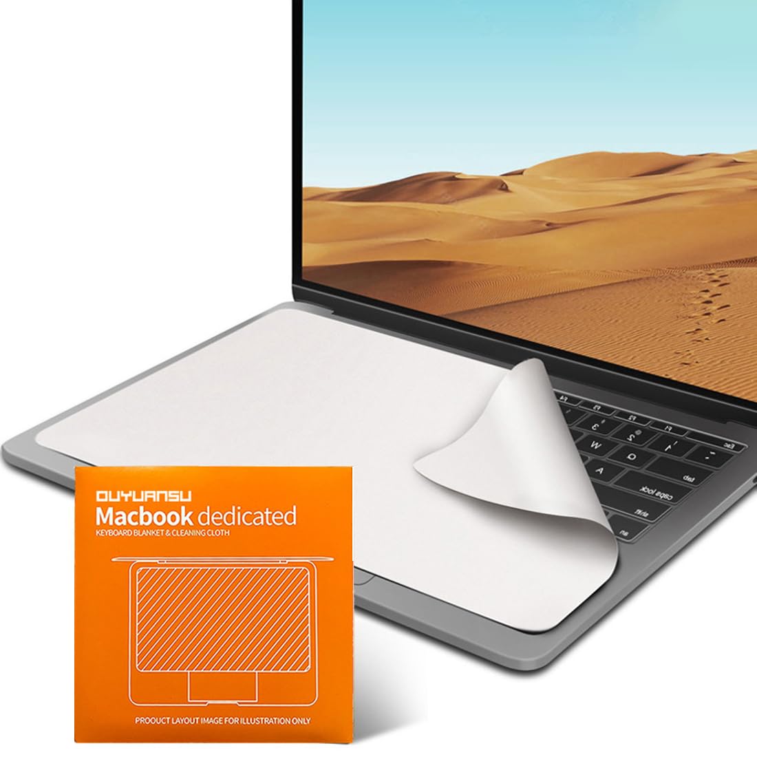 Panno Tastiera in Microfibra per 13/14"