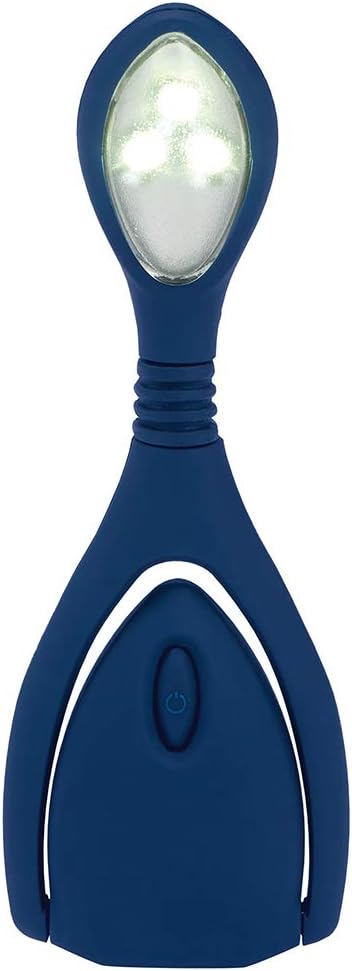 moses libri_x - Luce LED da Lettura Lumi Plus, Blu Notte - immagine 1