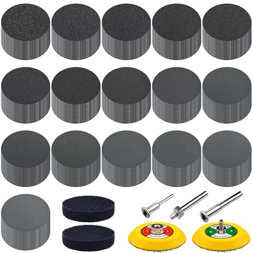 Siquk 240 Pezzi Dischi Abrasivi Rotondi 75mm