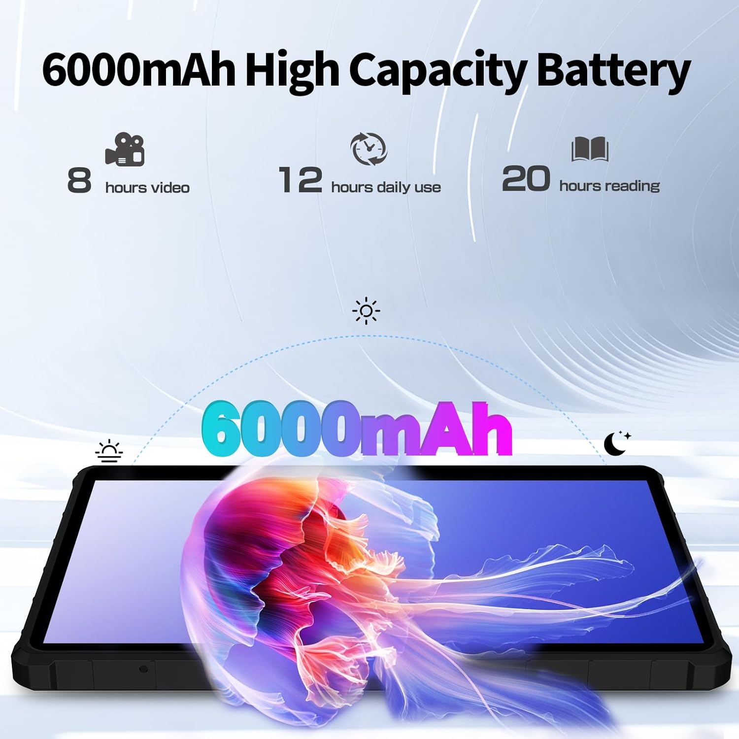 Pritom Tablet 10 Pollici Android 15 con Custodia - immagine 4