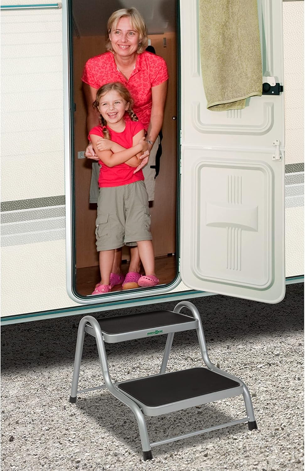 BRUNNER Gradino King Step Double, Grigio, Standard - immagine 6