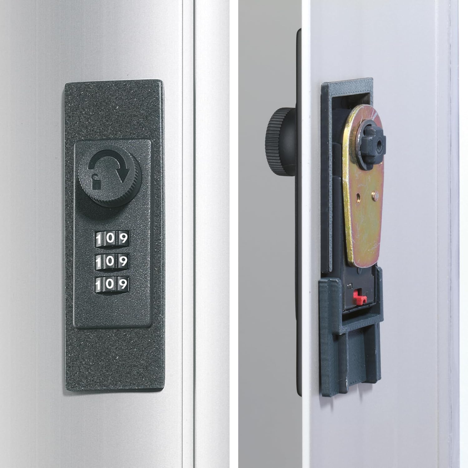 Durable 197623 Key Box Code 48, Argento Metallizzato - immagine 5