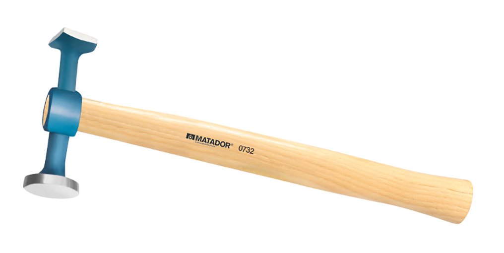 Matador, 100 x 40 x 35 mm, martello da battilastra 0732 0007