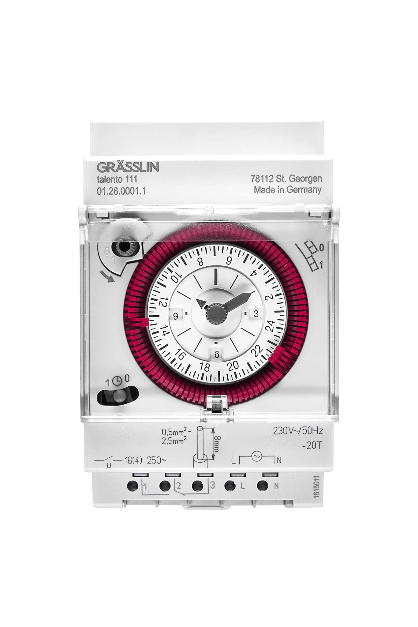 Grässlin talento 111 - Timer Analogico con Programma Giornaliero