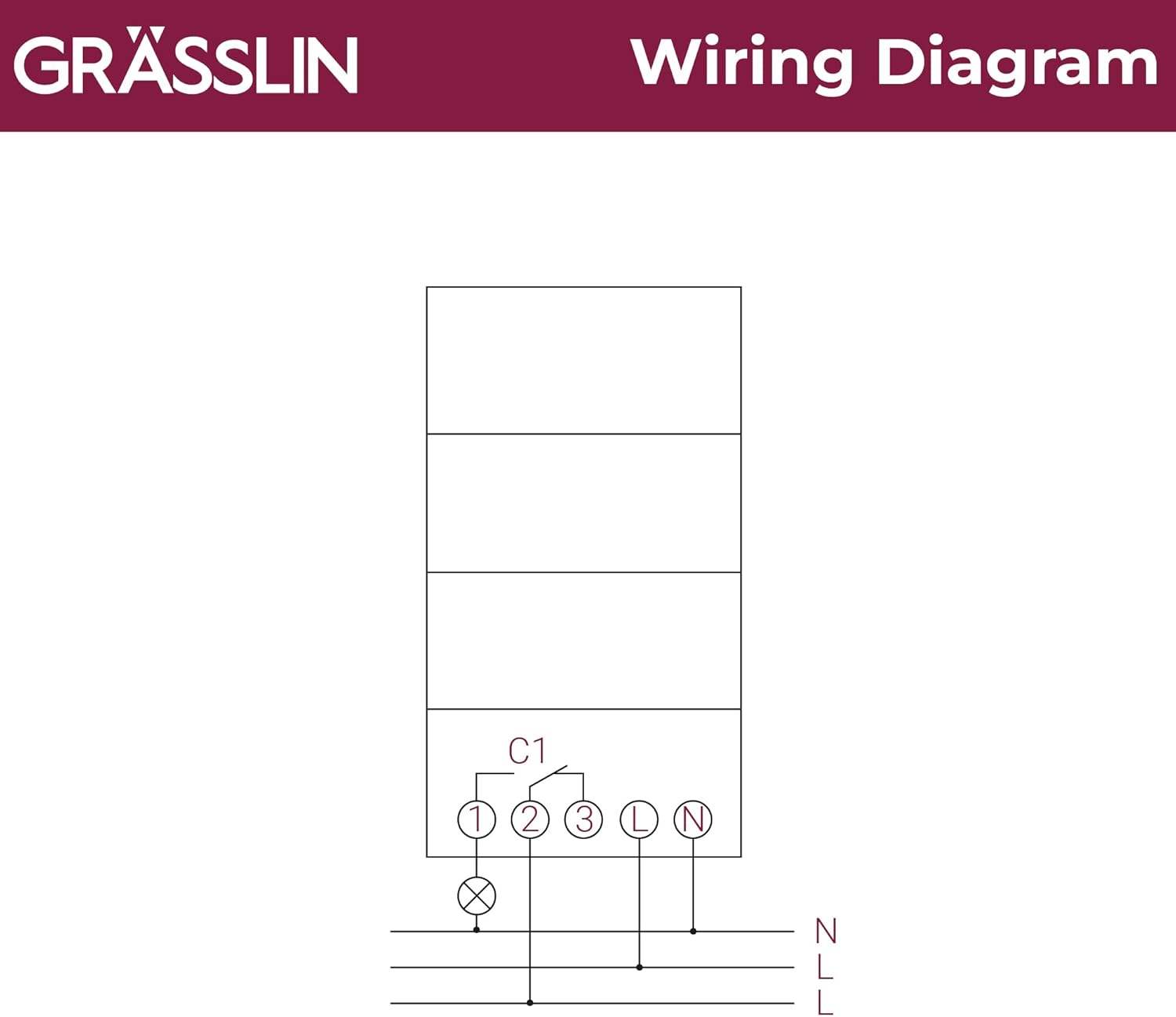 Grasslin Talento TALENTO211 - Timer Meccanico 24h - immagine 7