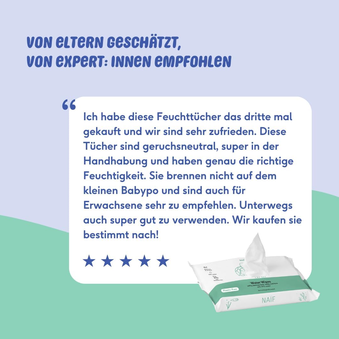 Naïf - Salviette Umidificate Senza Plastica 864pz - immagine 6