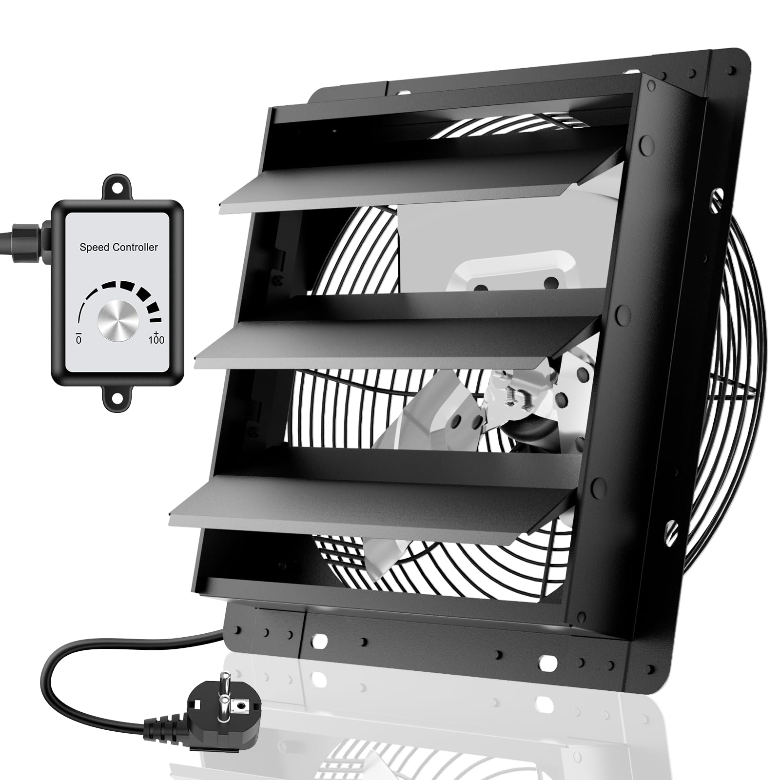 Hg Power Ventilatore Industriale da Parete 300mm