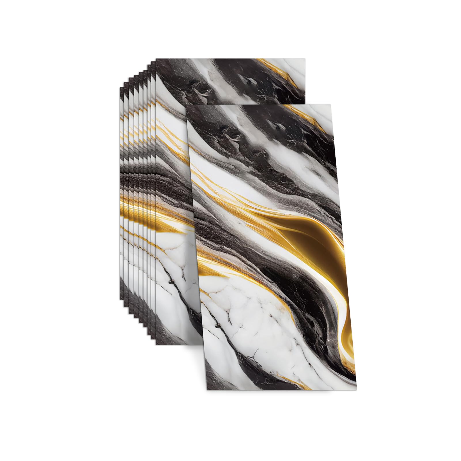 Pannello Parete Autoadesivo Effetto Marmo 60x30cm