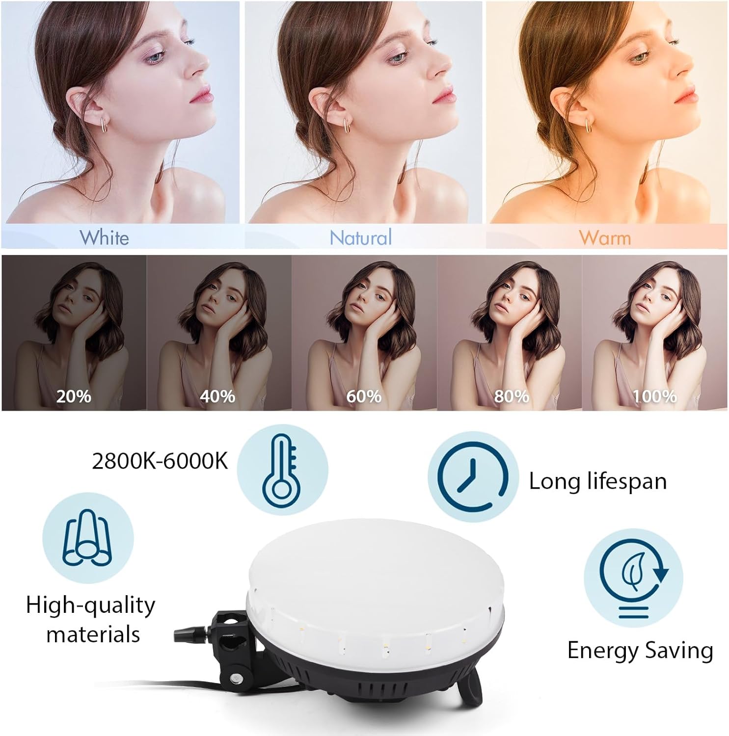 Andoer Softbox Set Studio Fotografico 2x 50x70cm - immagine 3