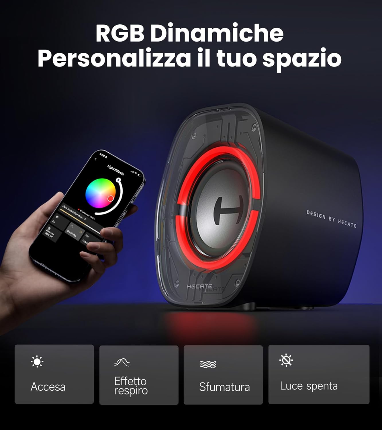 Edifier G1000 II - Casse Gaming Bluetooth 5.4, Nero - immagine 5