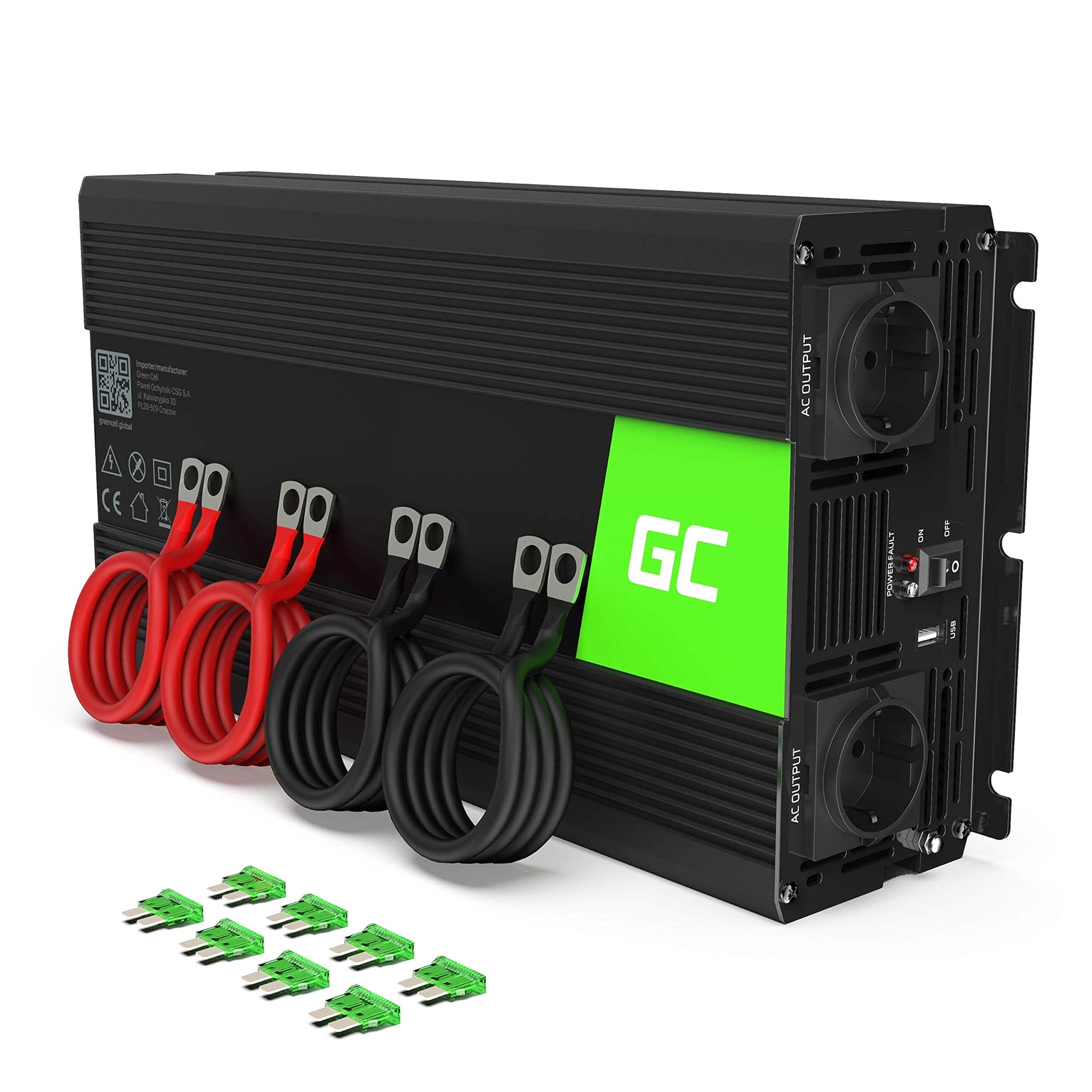 Green Cell® Inverter Onda Pura 3000W/6000W 24V-230V