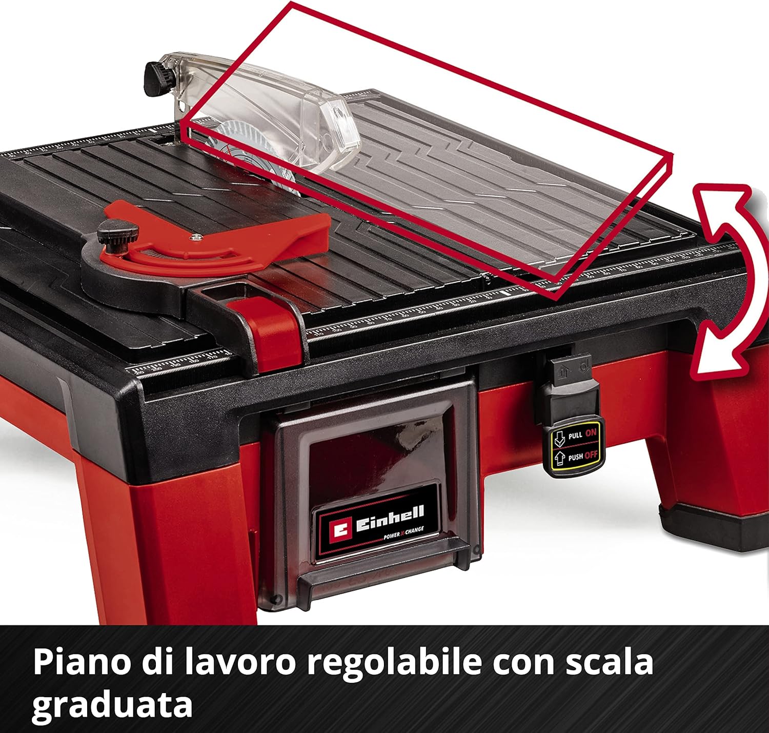 Einhell Tagliapiastrelle a Batteria TE-TC 18/115 Li-Solo - immagine 9